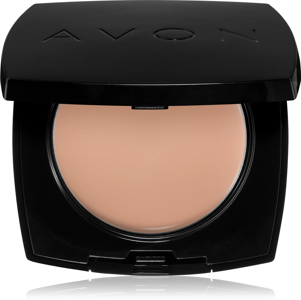 Avon True Color Cream - make-up with powder effect