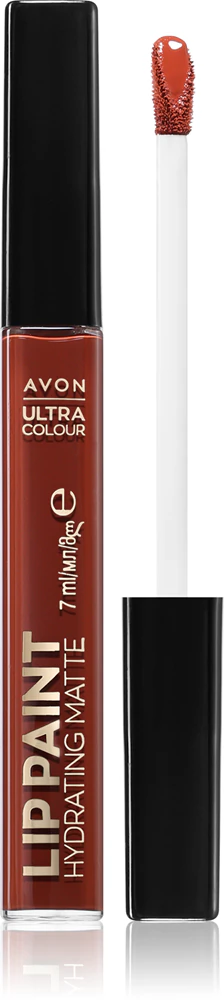 Avon Ultra Colour Paint Satin Lipstick with Matte Effect Farbton Bloody Mary 7 ml
