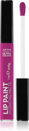 Avon Ultra Color Paint satin lipstick with a matte effect Farbton Be Bold 7 ml