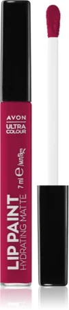 Avon Ultra Color Paint satin lipstick with a matte effect Farbton Rose Touch 7 ml