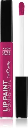 Avon Ultra Color Paint satin lipstick with a matte effect Farbton Pink Revolution 7 ml