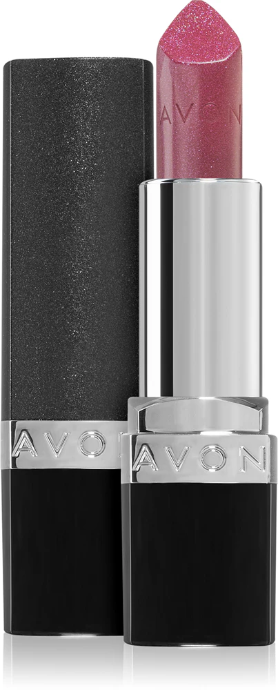 Avon Ultra Color Shimmer hydrating lipstick Farbton Rosy Lumos 3,6 g