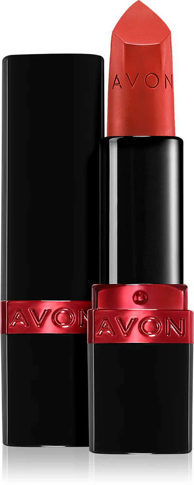 Avon Ultra Matte matte moisturizing lipstick Farbton Fiercely Reda 3,6 g