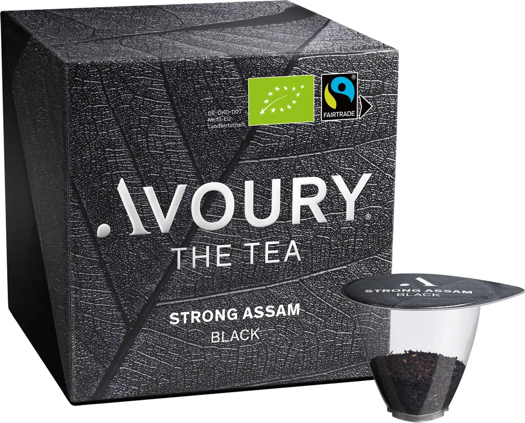 Avoury Black Tea | STRONG ASSAM | 8 Tea Capsules: Black Tea