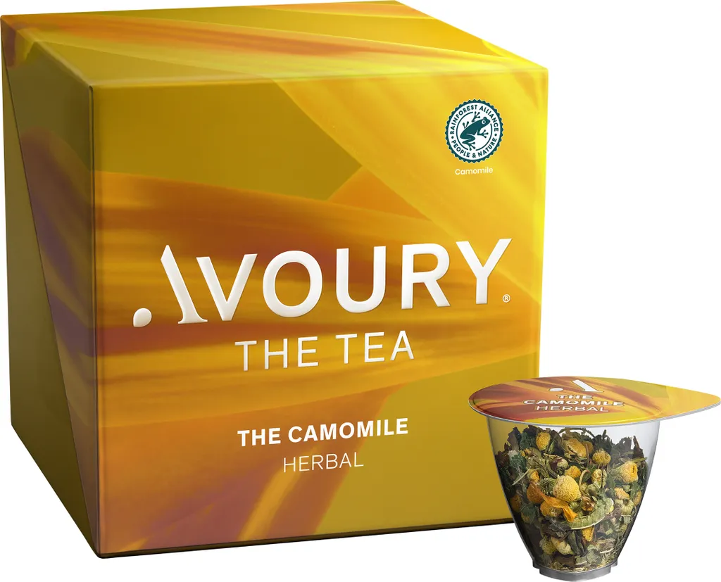 Avoury Herbal Infusion | THE CAMOMILE | 8 Tea Capsules: Chamomile Tea
