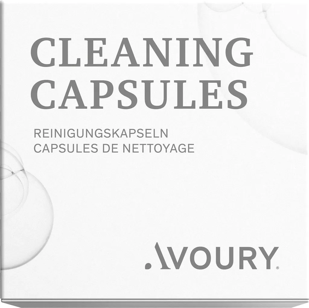 Avoury Cleaning Capsules – 8 pieces – For Avoury One Tea Machine – Effective cleaning & care – Easy to use