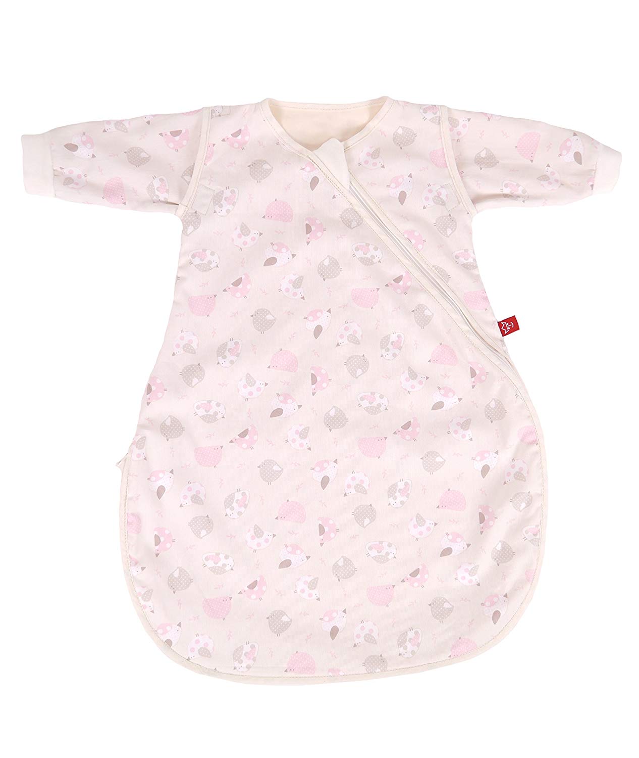Kaiser All Seasons Sleeping Bag Frida 65064296, Birds, Pink, 90 cm long