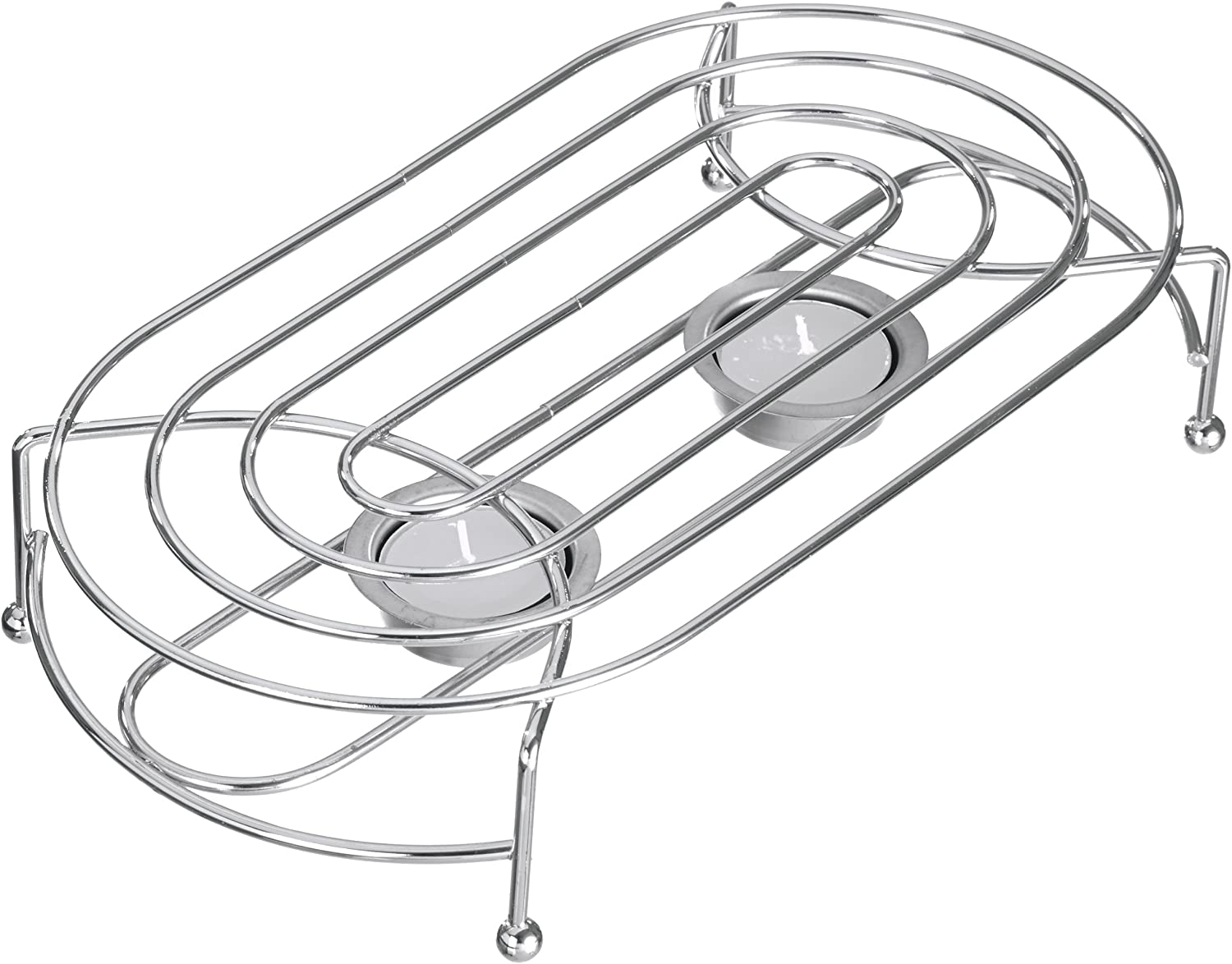 Ingenio von Tefal Axentia 218221 Tea Warmer Chrome-Plated 28 x 14.5 x 3.5 cm