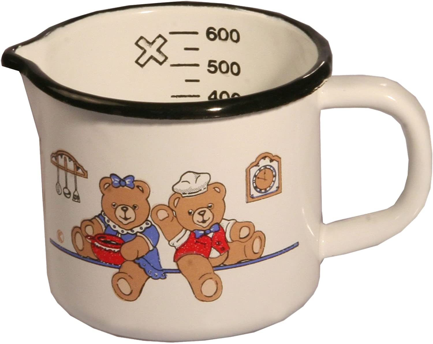 Ingenio von Tefal Axentia 220004 Enamelled Milk Pan 10 cm Assorted Designs