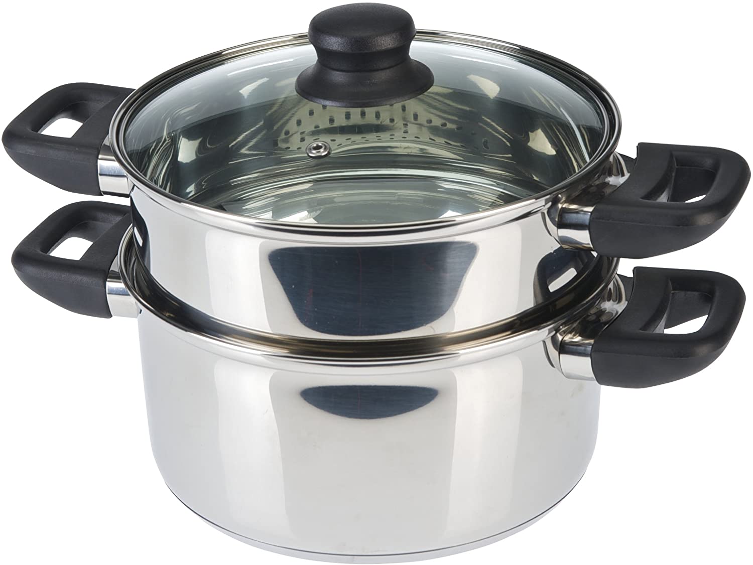 Ingenio von Tefal Axentia 220690 Vegetable and Potato Steamer 20 cm Stainless Steel