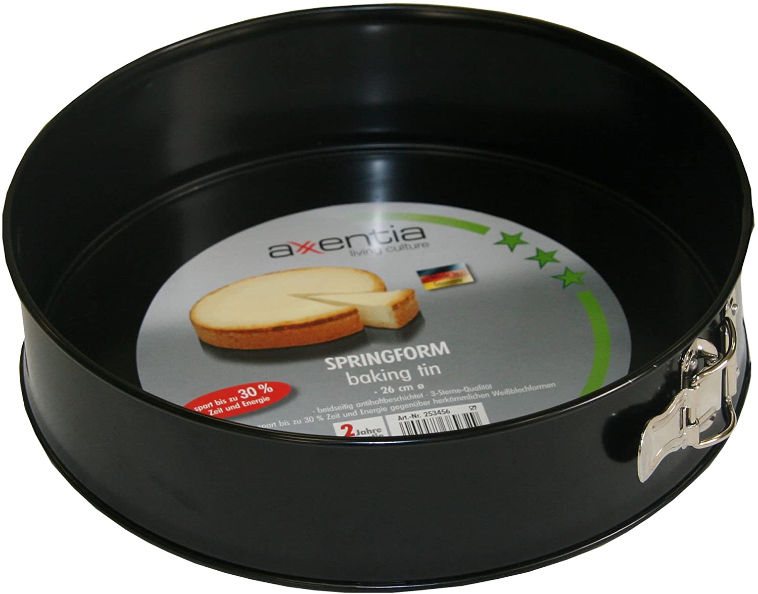 Ingenio von Tefal Axentia 253450 Springform Cake Tin Non-stick 18 cm with Base