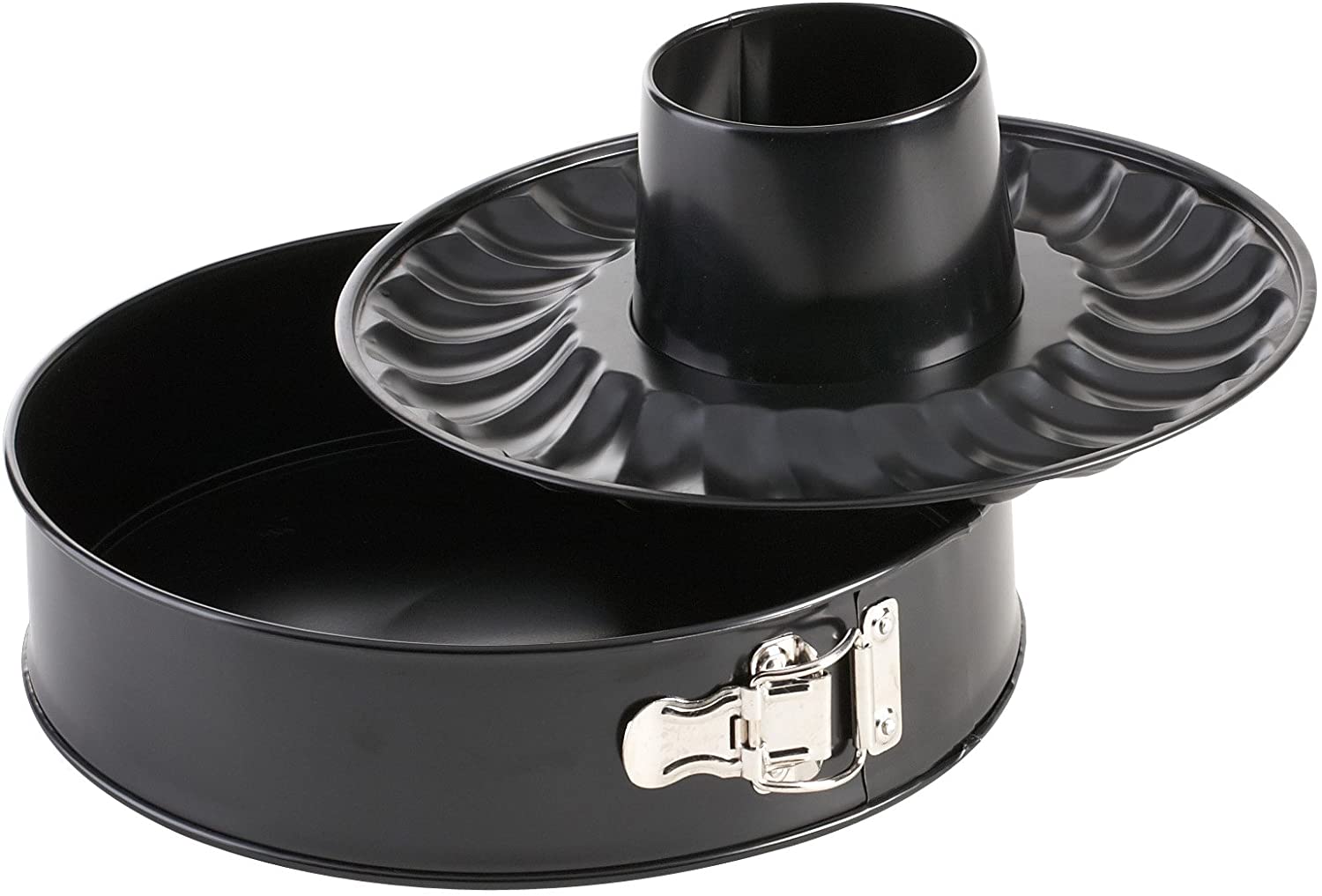 Ingenio von Tefal Axentia 253456 Springform Cake Tin 26 cm Non-Stick Coating 1 Base