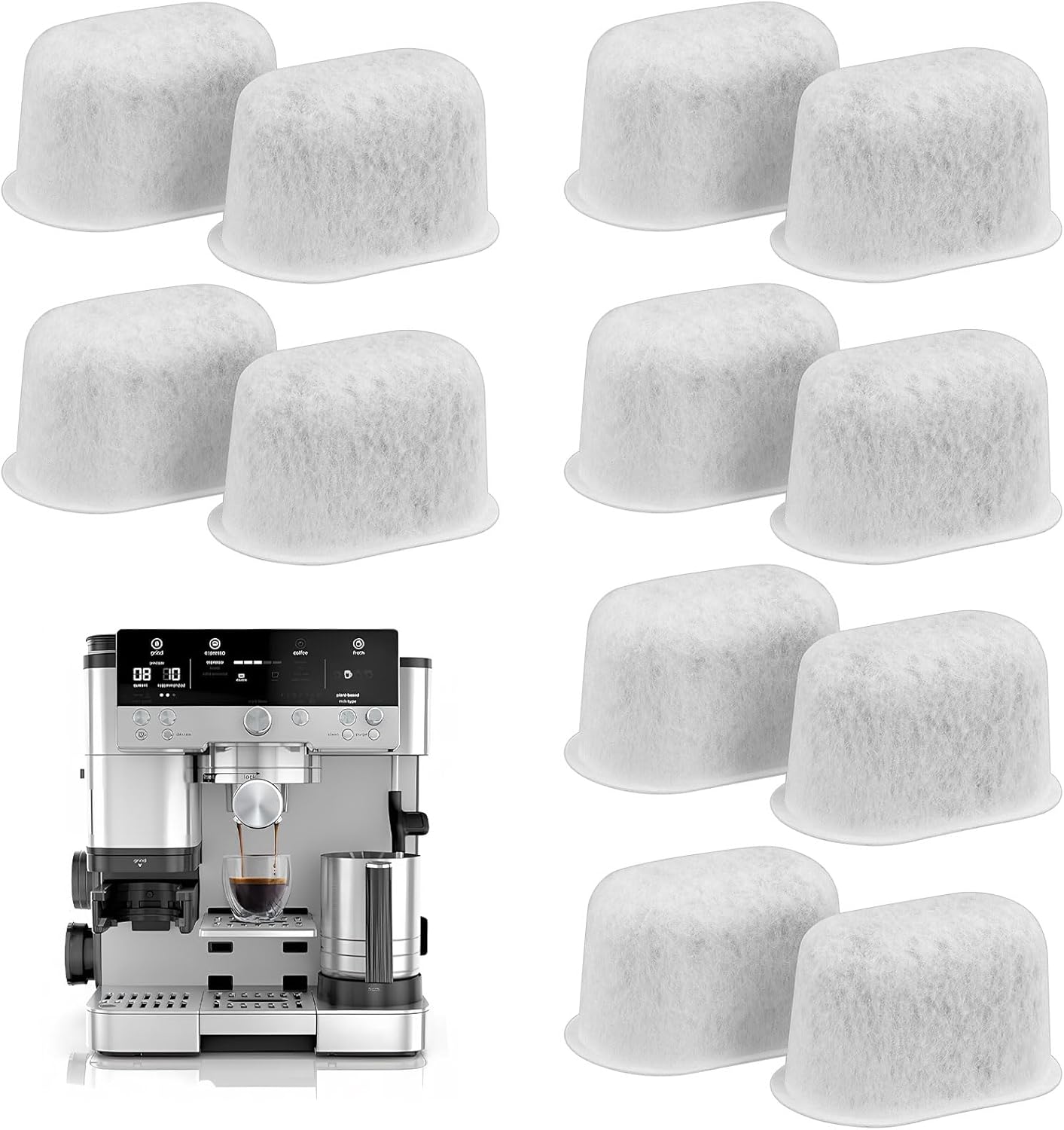 Activated Carbon Filter Carbon Filter for Ninja Coffee Machines Replacement Water Filter Coffee Accessories