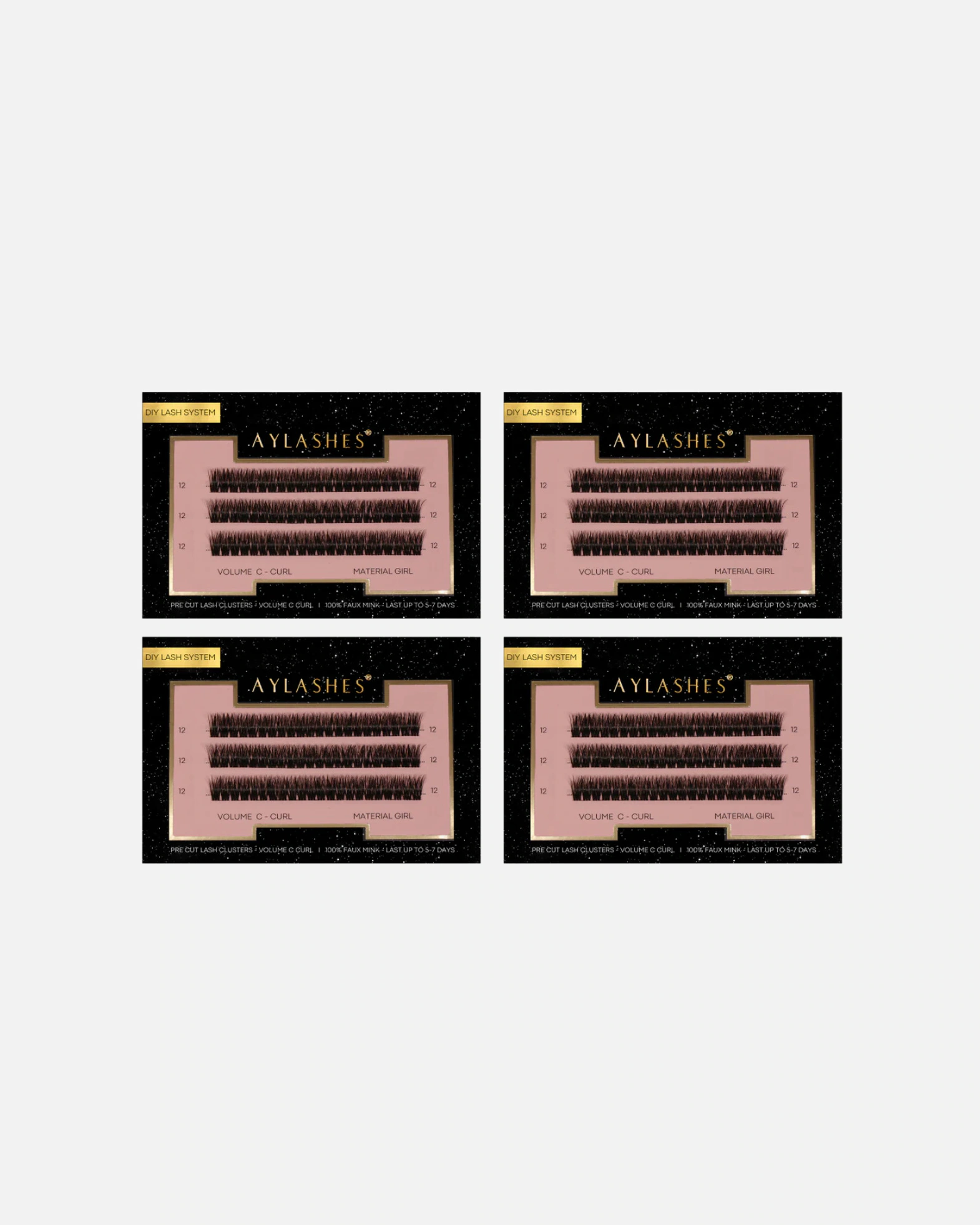 Aylashes False Eyelashes PRE CUT LASHES BUNDLE