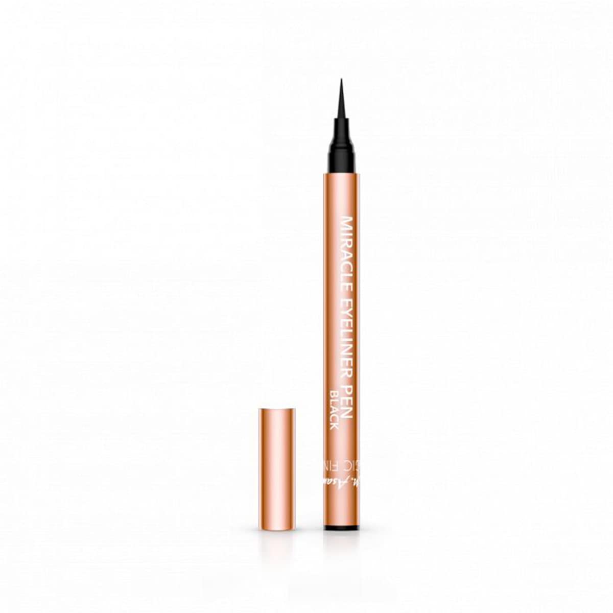 M. Asam Magic Finish Eyeliner Pen Black (0.8 ml) - Liquid Eyeliner with Precision Fibre Tip, Eye Contour Pen with Smudge-proof & Waterproof Hold, with Nourishing Panthenol, Eye Makeup
