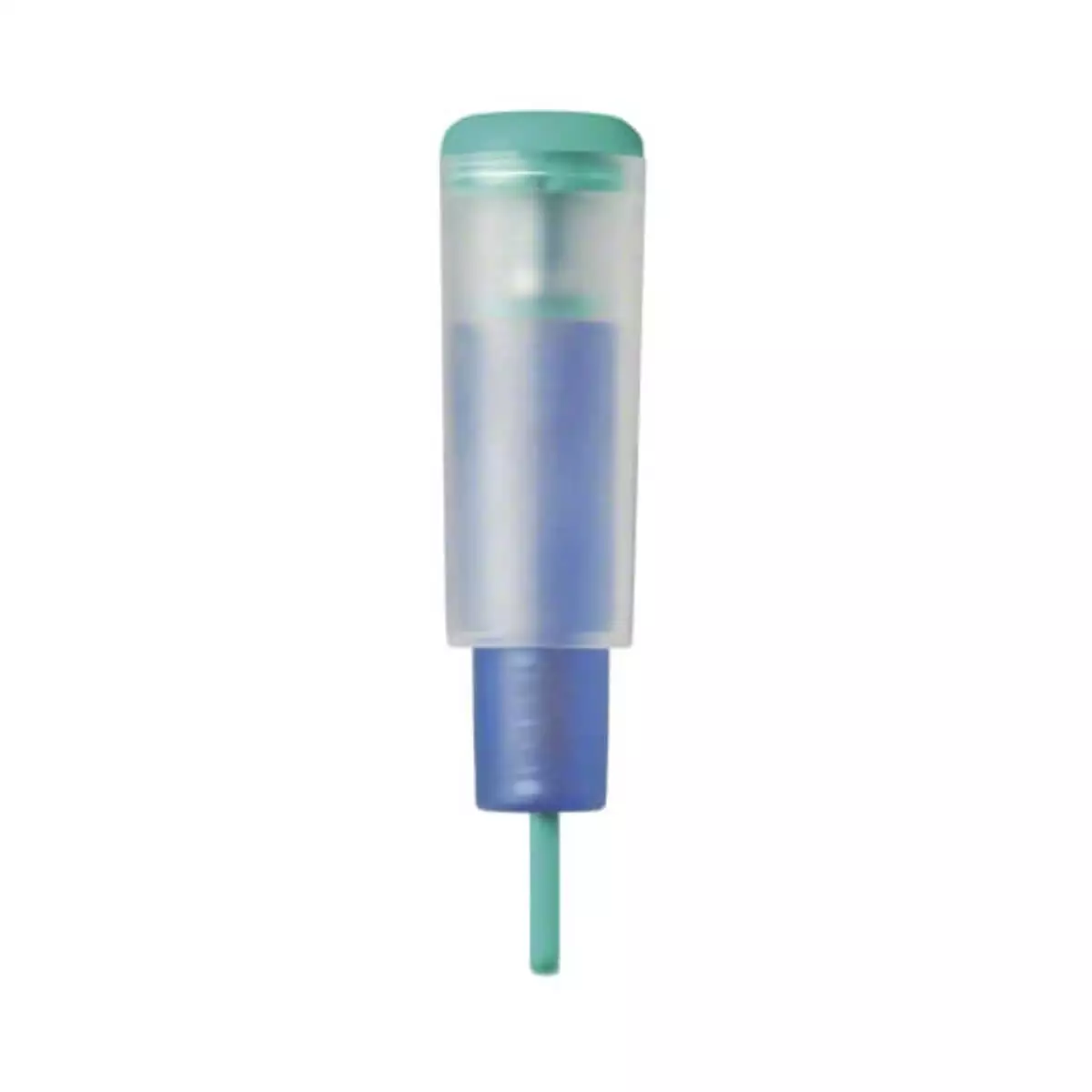 B. Braun Solofix Safety Blood Lancettes, 200 pieces,  L 59 × W 14 × H 11.5 mm, G 25, 1.5 mm depth (Fine), blue