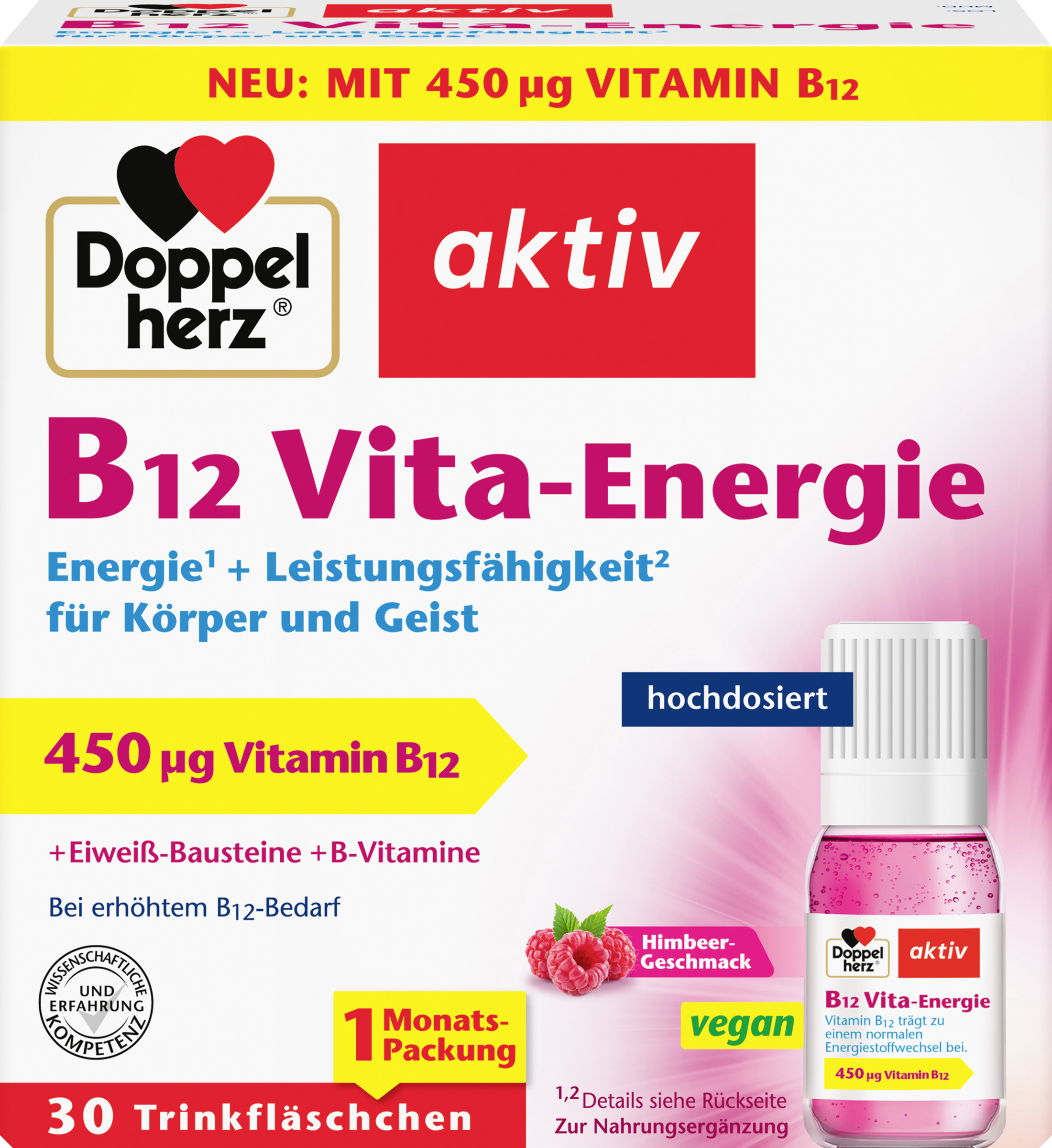 Doppelherz B12 Vita-Energy 30 drinking bottles