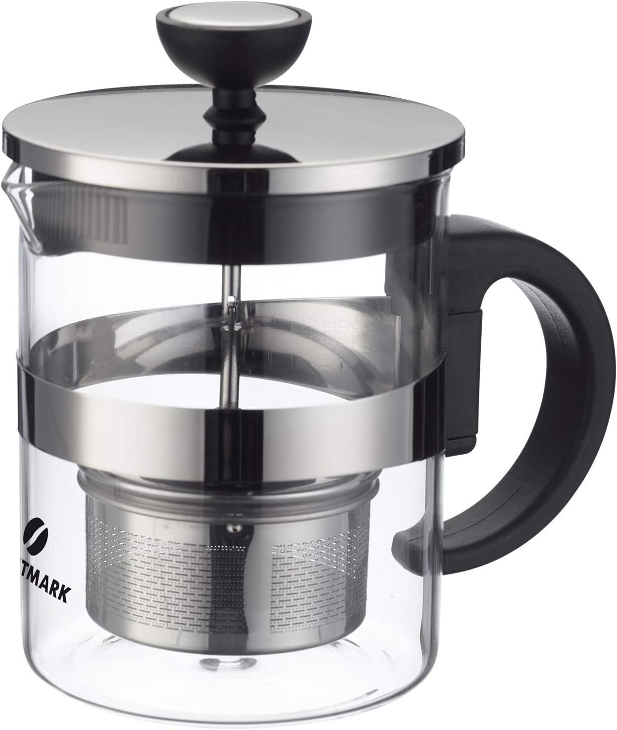 Westmark Teatime 24802260 Tea Maker, 600 ml, BPA-Free, Borosilicate Glass and Stainless Steel