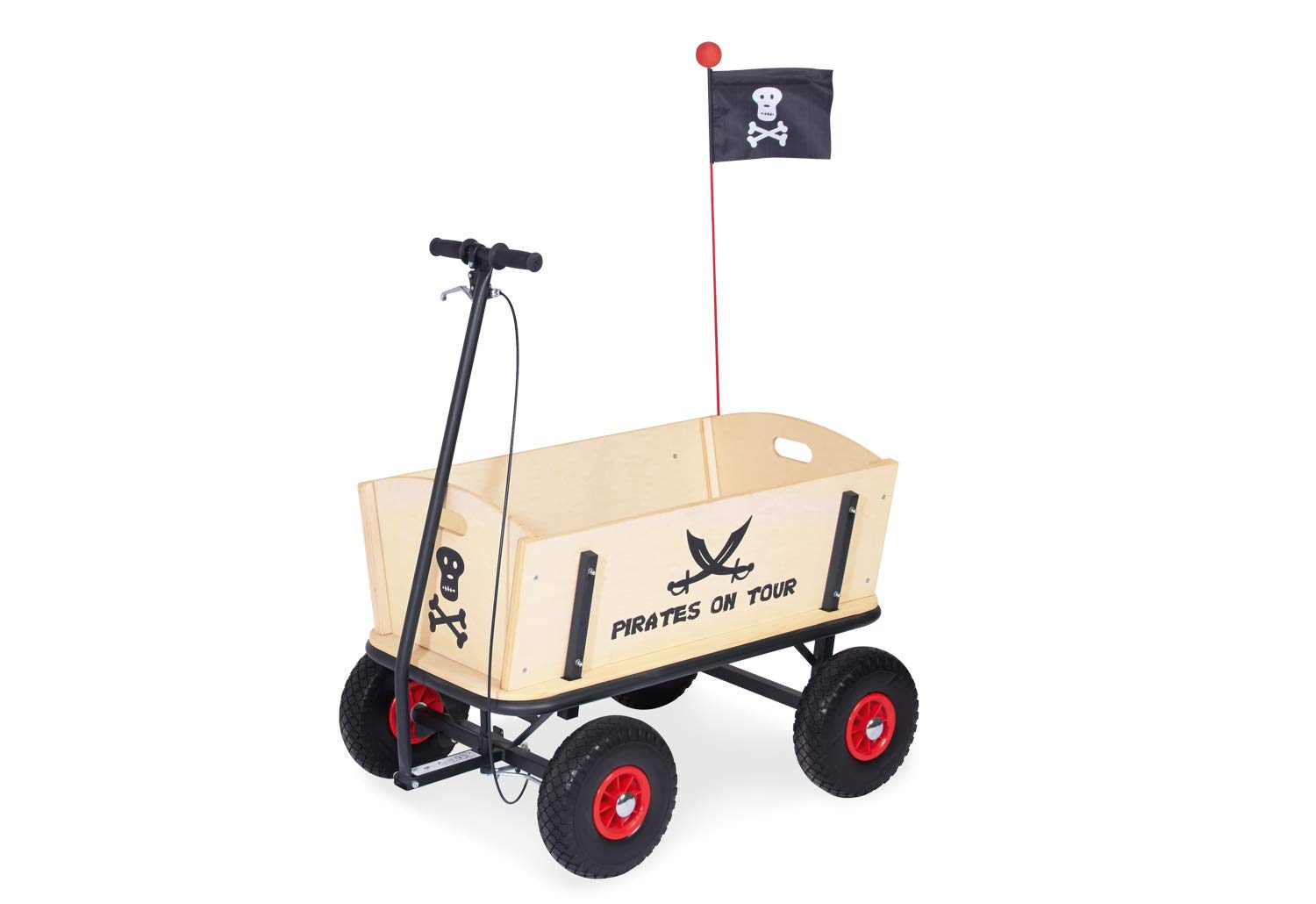 Pinolino Pirat Jack Hand Cart Untreated