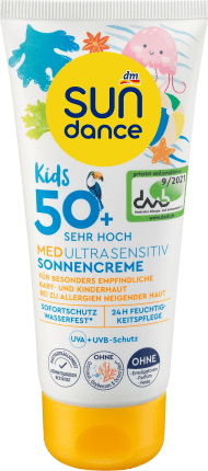SUNDANCE Sunscape Kids, Med Ultra Sensitive, LSF 50+, 100 ml