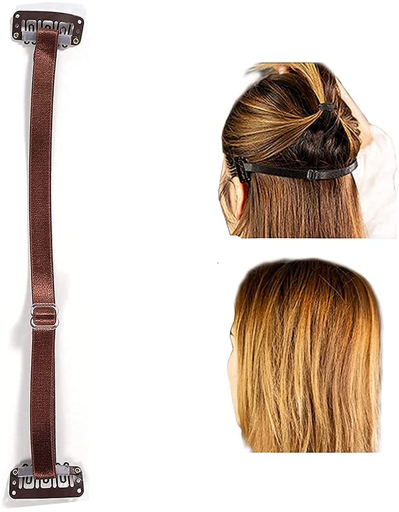 Chagoo Face Lift Tape, Invisible Hairpin Chin Lifting Strap, Reusable Face Lift Makeup Tool (Brown), ‎braun