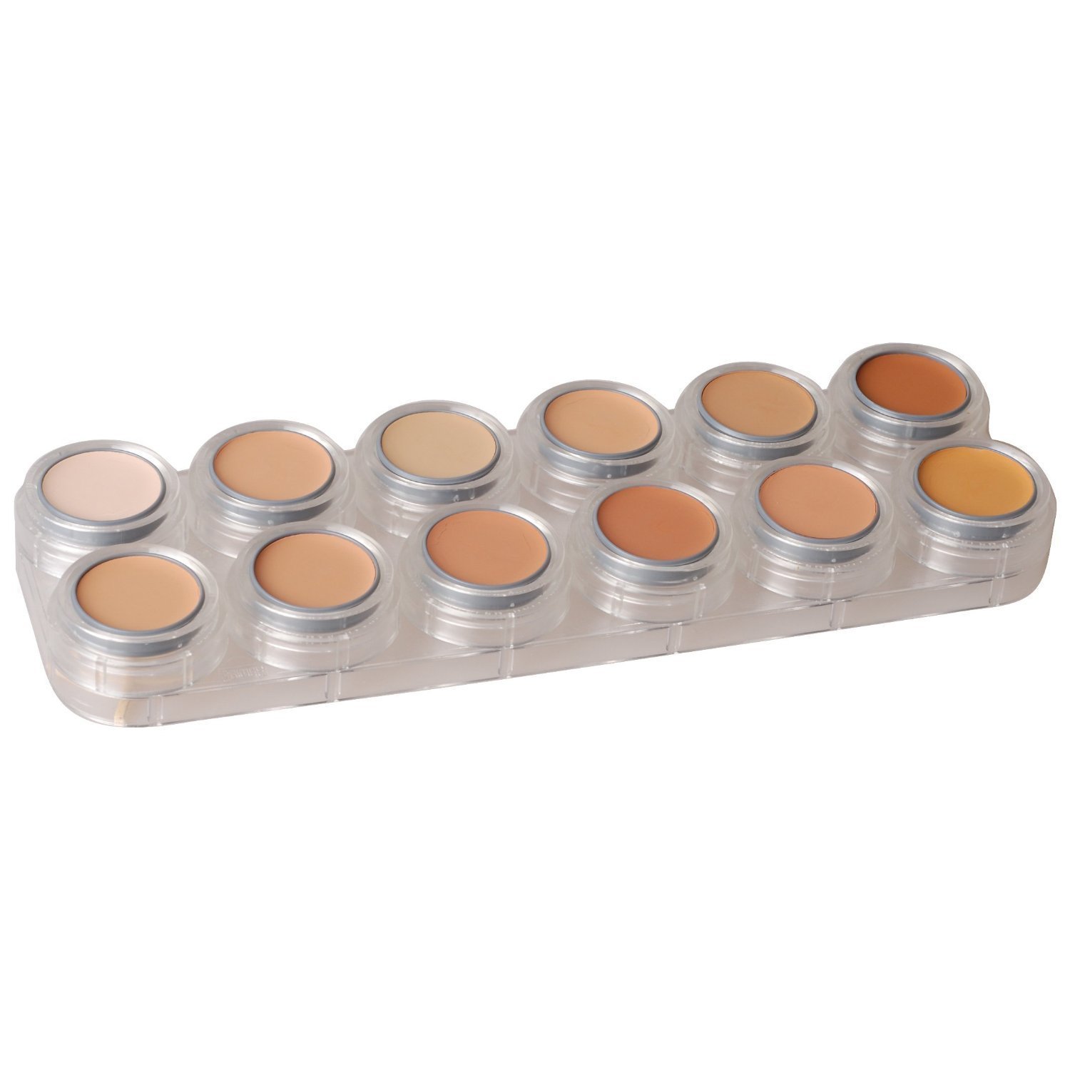 GRIMAS Creme Makeup-Palette V mit 12 Farben