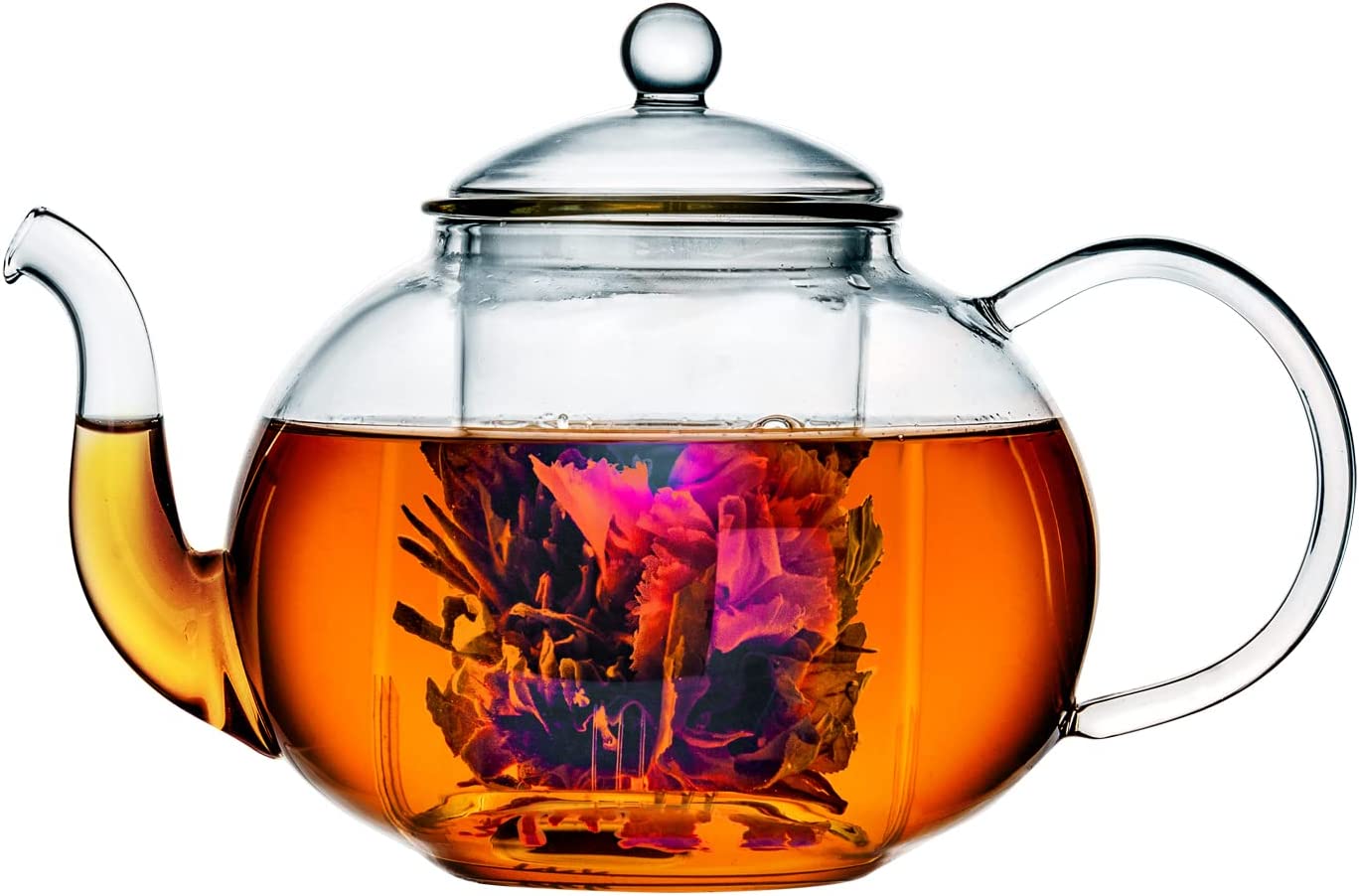Bredemeijer Verona Single-Walled Glass Teapot 1.5 Lites with filter