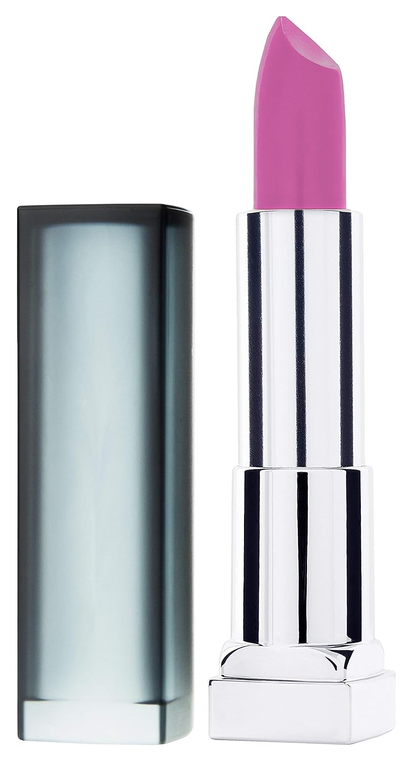 Maybelline New York Make-up Lipstick Color Sensational Creamy Mattes Lipstick Rose Rush/Gentle Rosa with a Matting Finish, 1 x 5 G