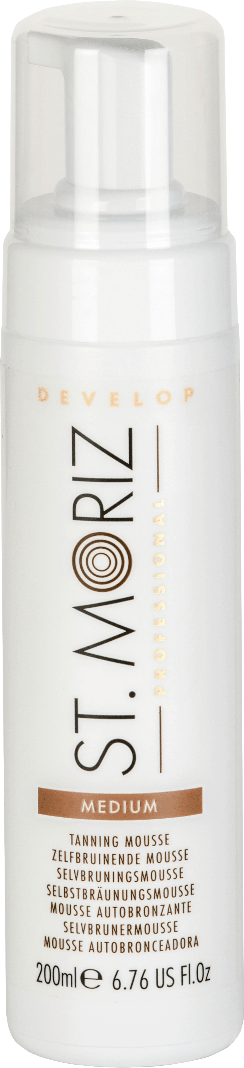 St. Moriz Self-Tanning Mousse "Develop" The Medium, 200 Ml