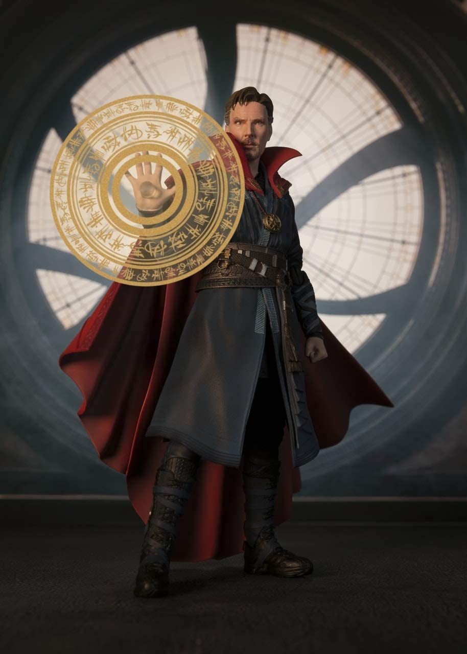 Bandai Tamashii Nations Doctor Strange S.H. Figu Arts Action Figure Doctor Strange & Burning Flame 