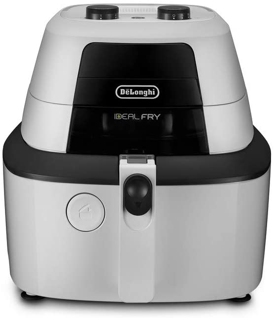 DeLonghi De\'Longhi IdealFry FH2133 Hot Air Fryer Multicooker with 4-in-1 Function, Also for Bread Baking, 1600 Watt, White