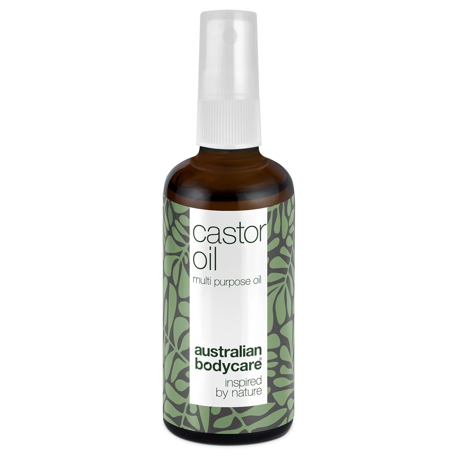 Castor Oil (100ml) | With Tea Tree Oil | Organic Castor Oil for the Growth of Eyelashes, Eyebrows & Hair Skin Moisturizing Cream Against Dry Skin on the Body & Scalp. For dry hair