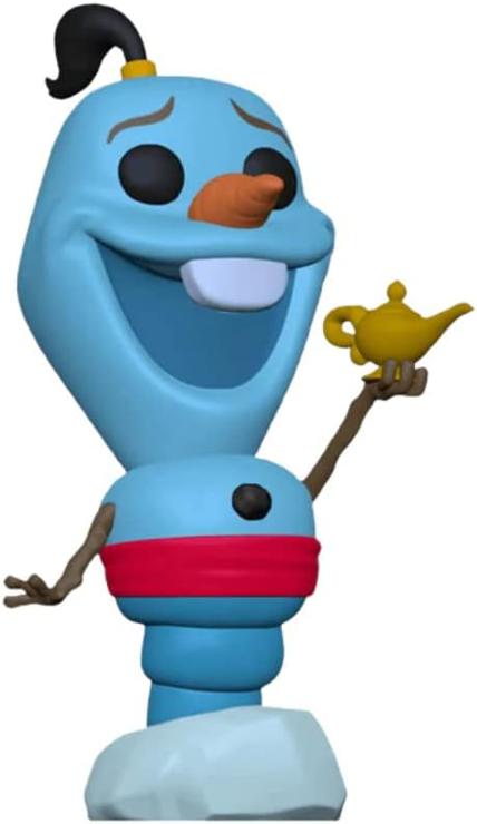 Funko Pop! Disney: Frozen - Olaf As Genie - Frozen - Amazon Exclusive - Vinyl Collectible Figure - Gift Idea - Official Merchandise - Toys For Children and Adults - Movies Fans