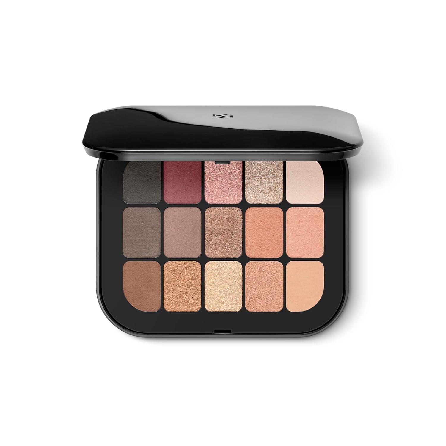 KIKO Milano Master Eyeshadow Palette 01, Palette with 15 Eyeshadows with Matte and Metallic Finish