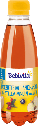Bebivita Still mineral water with rose hip and apple aronia, 500 ml