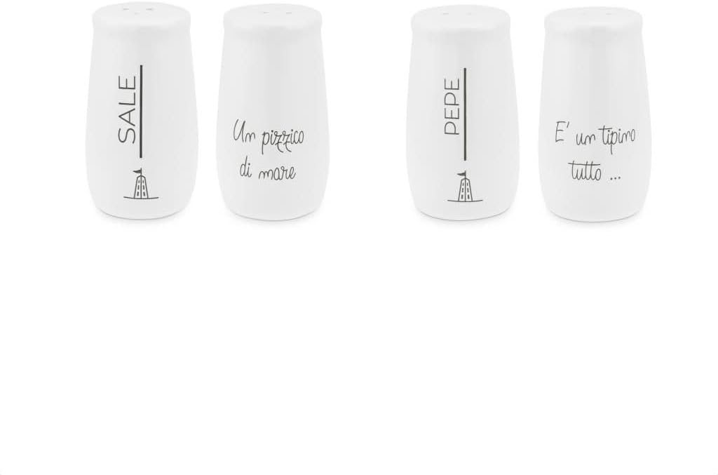 La Porcellana Bianca Gli Onesti Salt and Pepper Set 58 ml