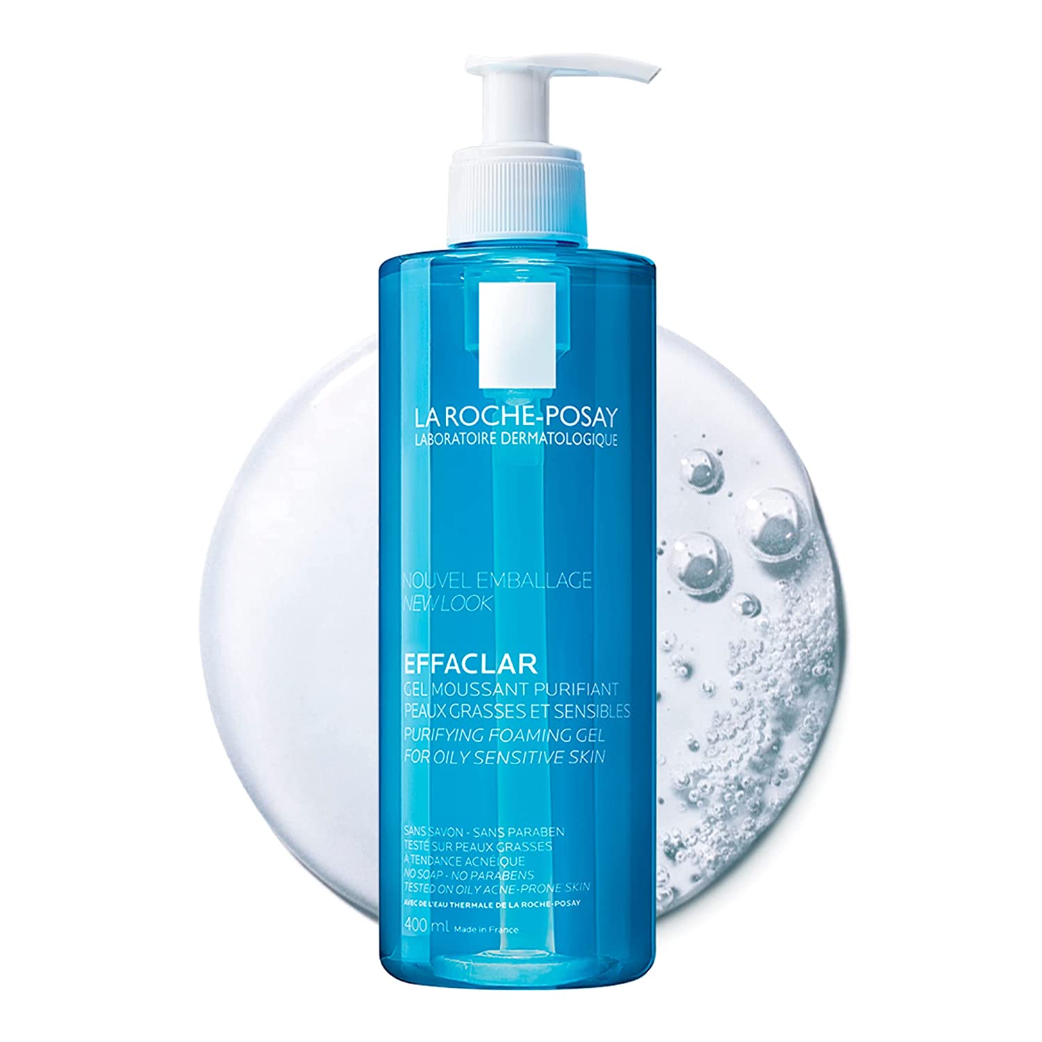 La Roche Posay Roche Posay Effaclar Foaming Cleansing Gel, 400 Millilitres