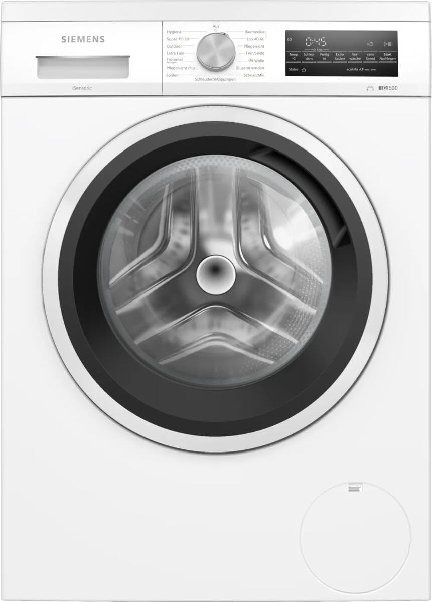 Siemens iQ500 WU14UT49 Washing Machine, Undermountable - Front Loader, 9 kg, 1400 rpm