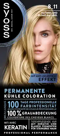Syoss Hair color 8_11 Natural Blonde, 1 pc.