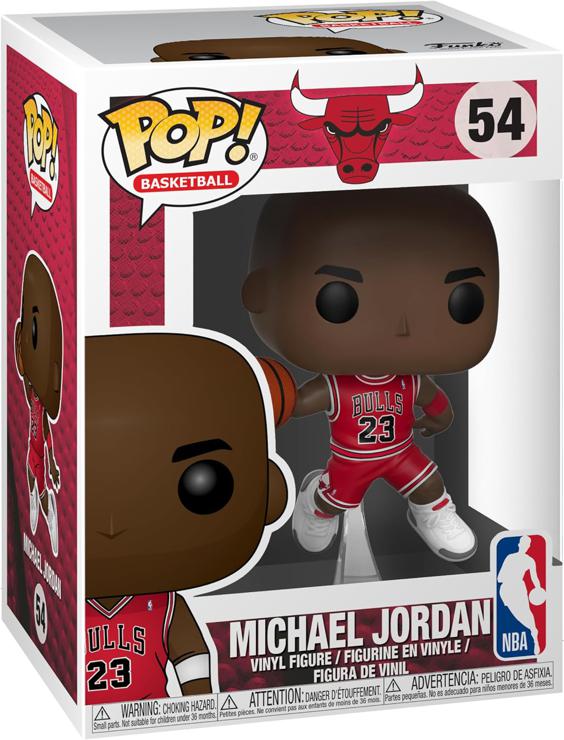 Funko Pop! NBA: Bulls - Michael Jordan - Vinyl Collectible Figure - Gift Idea - Official Merchandise - Toys For Children and Adults - Sports Fans - Model Figure For Collectors and Display
