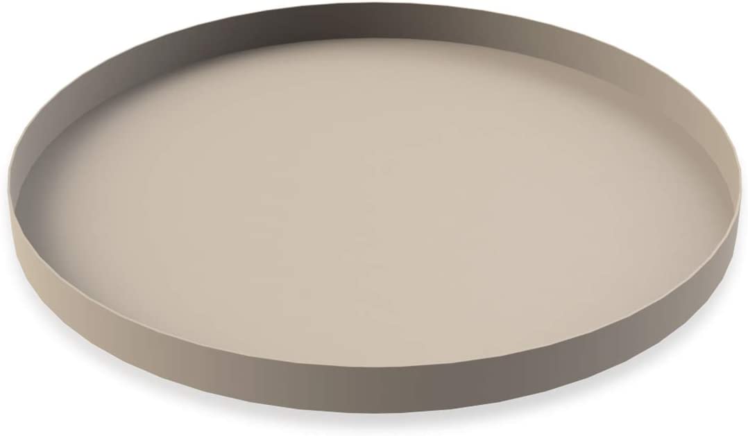 Cooee Design Tray, Stainless Steel, Sand, 40 cm