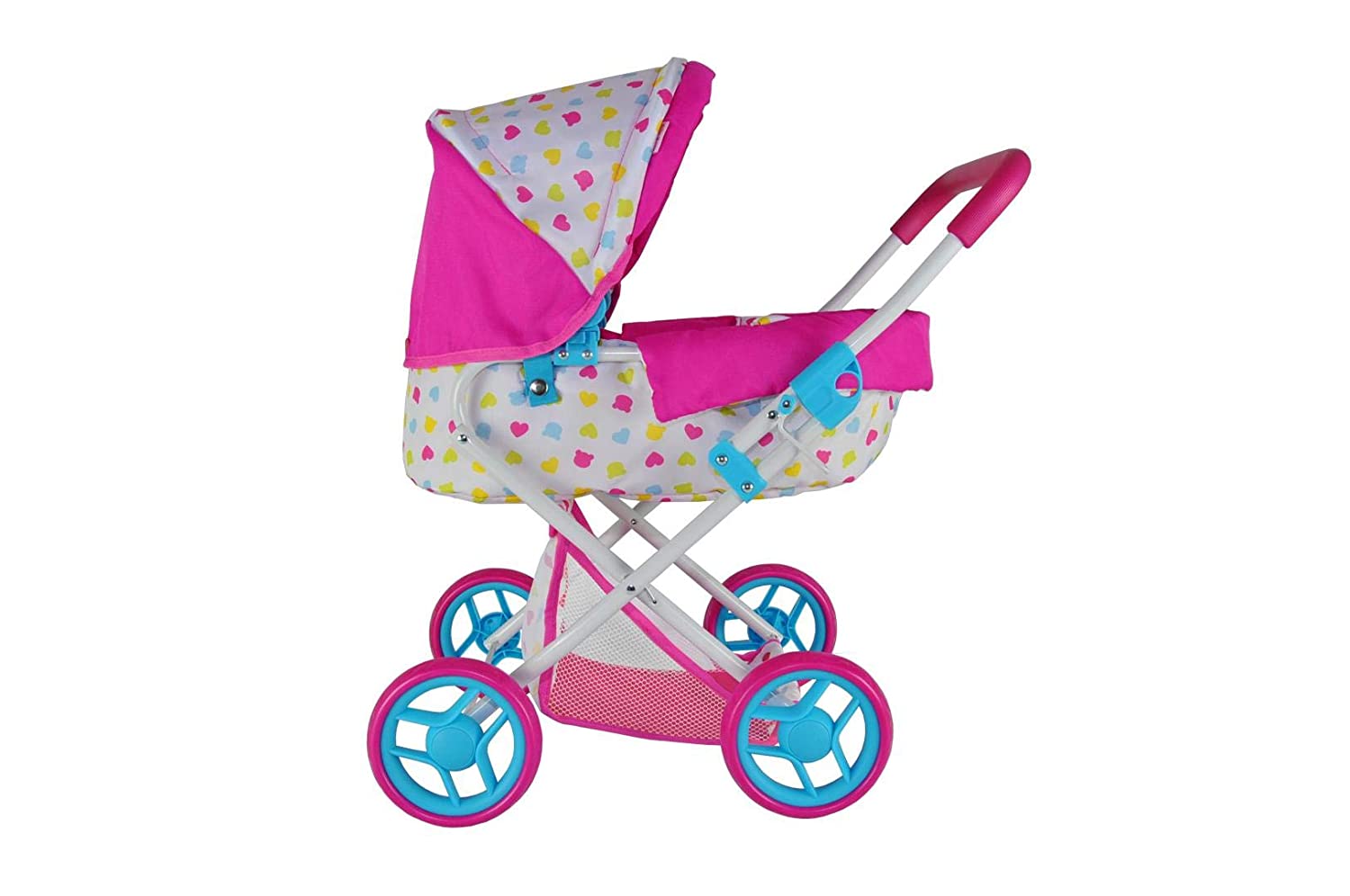 Milly Mally 5901761124910 Dolls\' Pram Alice Candy Pink