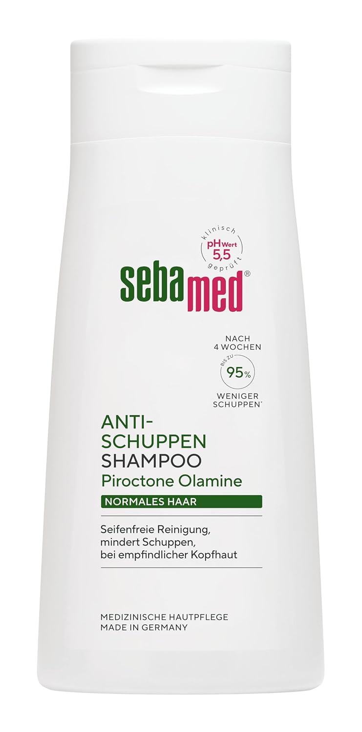 Sebamed Anti-dandruff shampoo 400 ml, up to 95% less dandruff after only 4 weeks, for normal hair, suitable for daily hair washing, dandruff shampoo for men and women