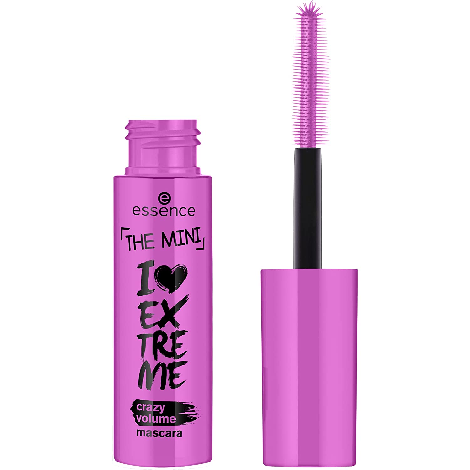 essence cosmetics essence Mini The Mini I Love Extreme Crazy Volume Mascara, Black, Volume-Intensive Colour (9, ‎schwarz