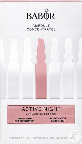 Babor Active Night ampoules 7x2ml
