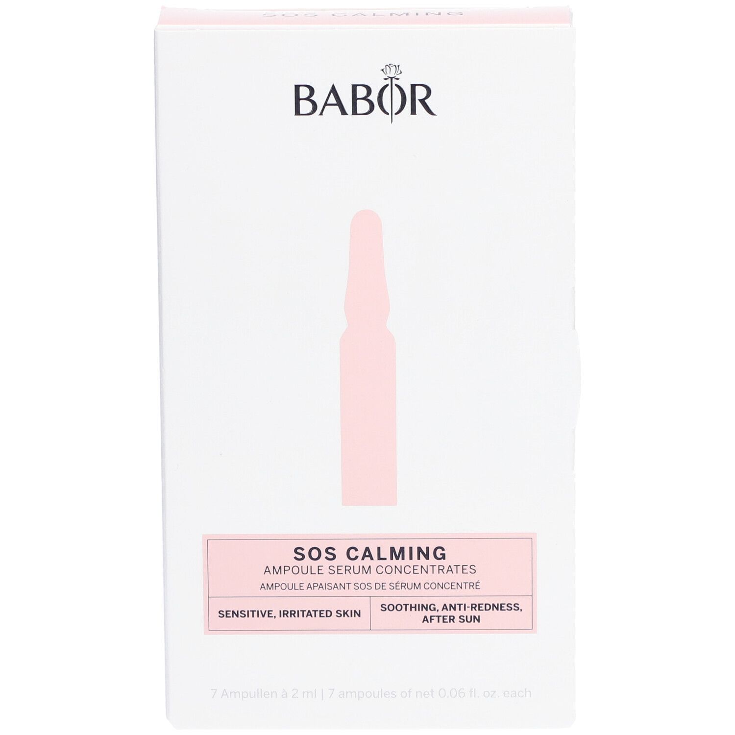 Babor Fluids FP Ampoules SOS Calming 7x2 ml
