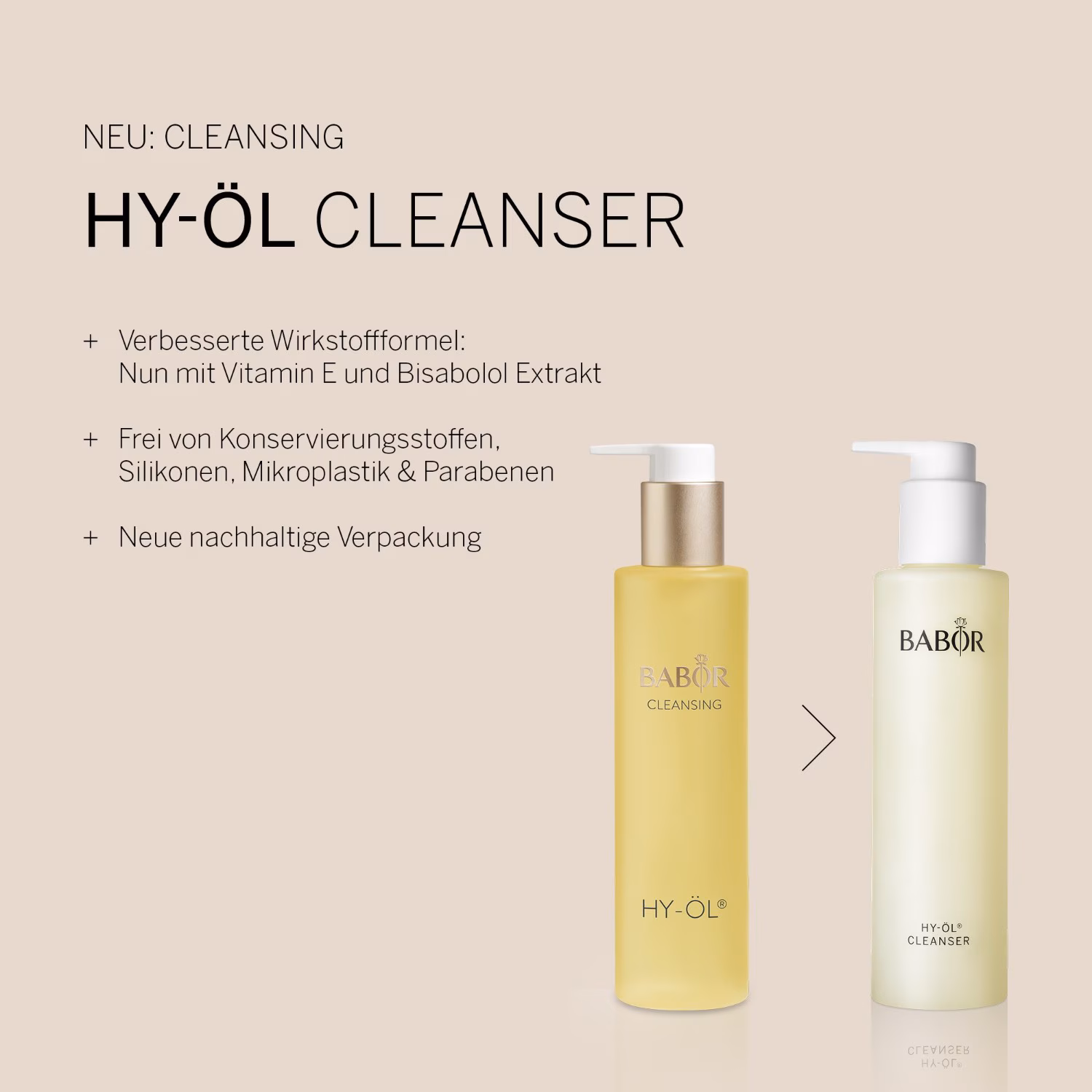 BABOR facial cleansing oil Cleansing HY-ÖL Cleanser