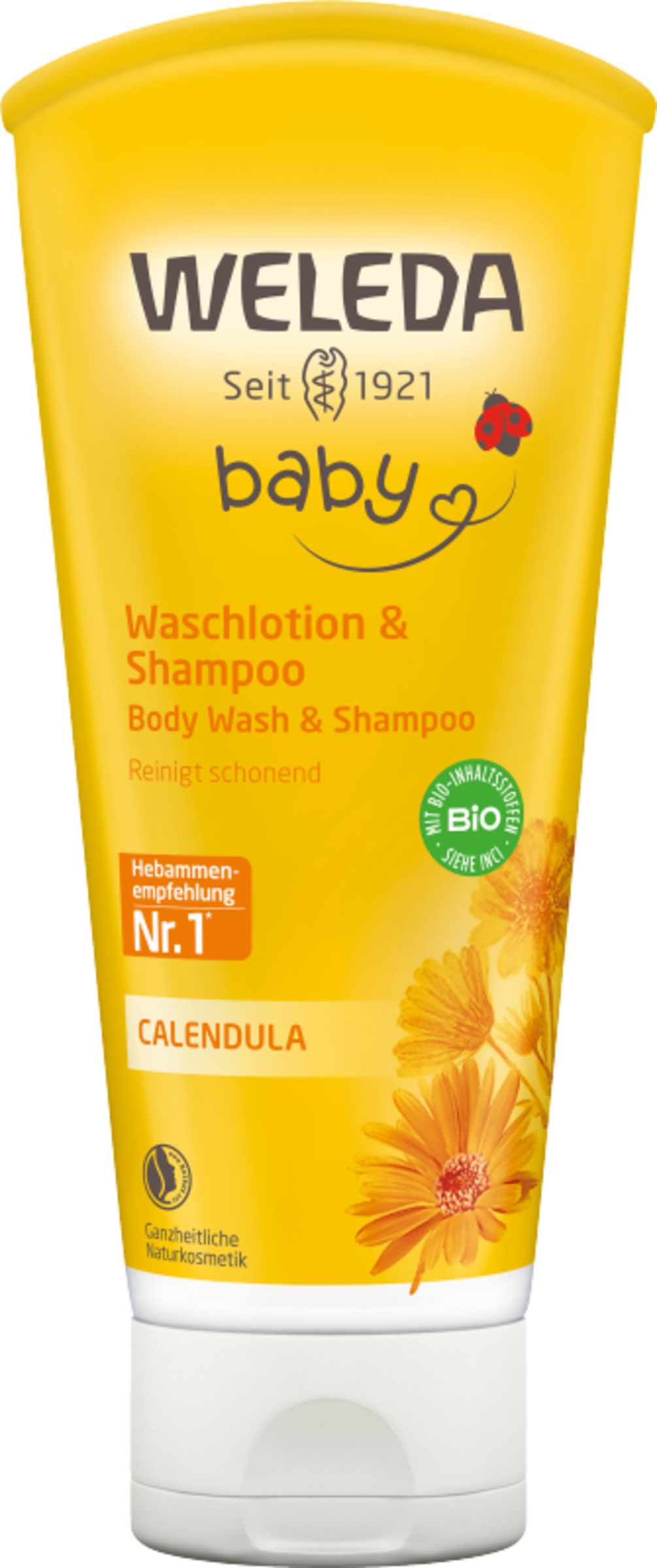 WELEDA baby Calendula wash lotion & shampoo