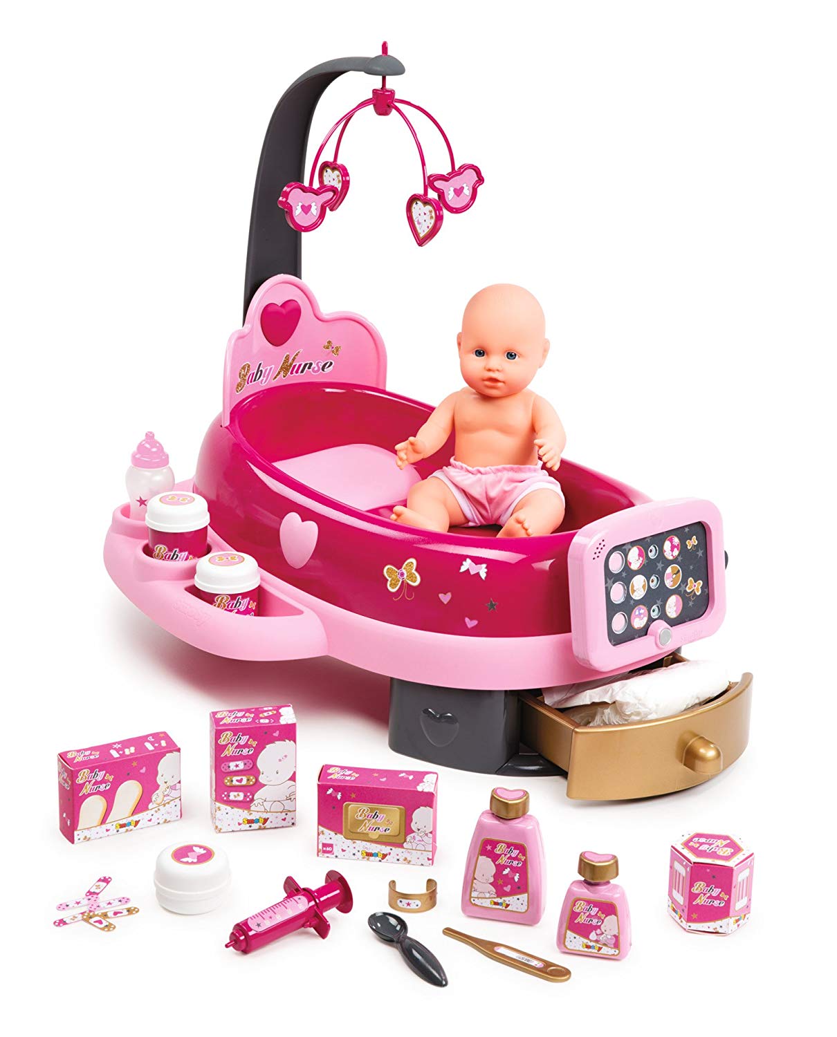 Smoby Baby Nurse Electronic Doll Care Station A