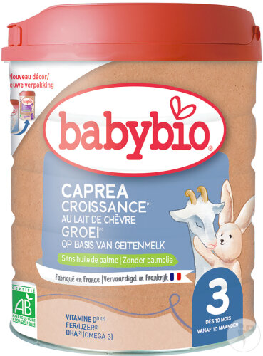 Babybio Caprea 3 follow-on milk based on goat milk can 800g